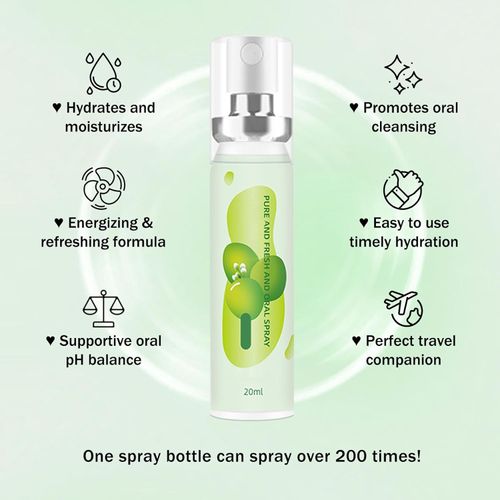KissConfidence Instant Fresh Spray｜Zero Distance for Dates & Intimacy, Your Breath Becomes Fresh Attraction