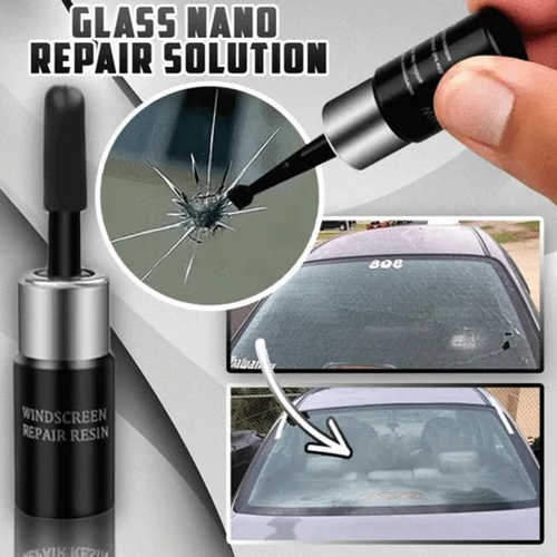 Auto Glass Nano Repair Liquid | Fixes Small Cracks, Stops Spreading