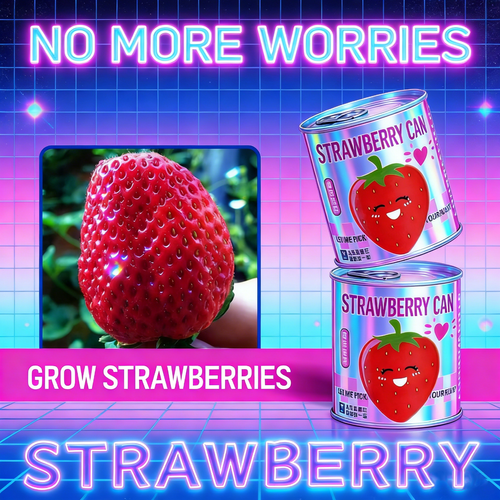 Strawberry Freedom in a Can｜Bypass High Prices, Harvest Sweetness at Home