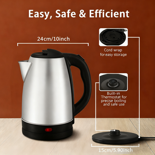 Stainless steel electric kettle