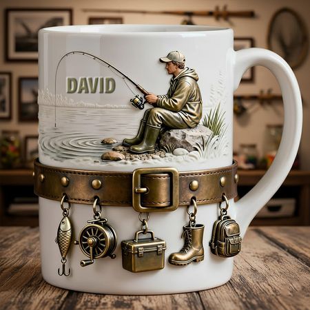 Personalized Gifts For Fishing Lovers  Mug