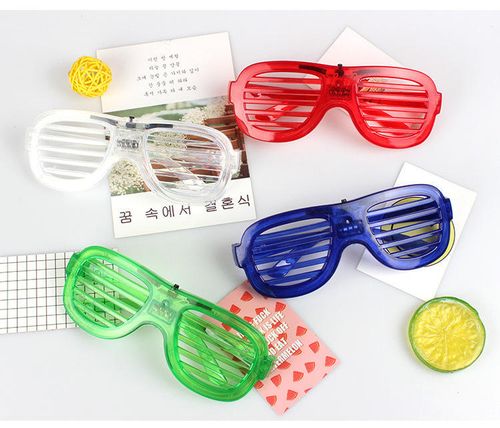 LED Glasses Glow in the Dark Light up Neon Party Favors for Kids Adults Concert Birthday Wedding