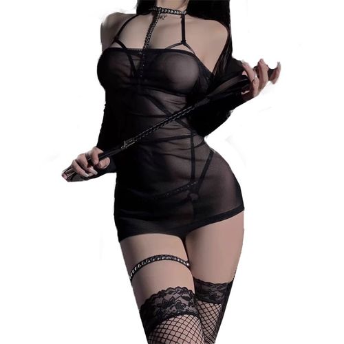 Kuangye Women Hot Teasing Nightwear See-through Sexy Lingerie