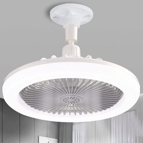 Remote Control 3 Light Color Dimming Multifunctional Timing Dimmable LED  Ceiling Fan Light