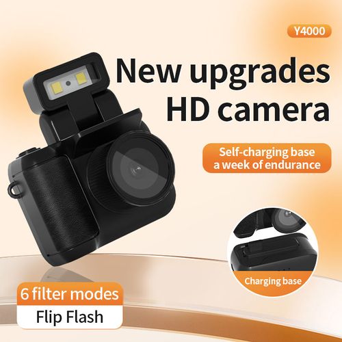Yuniq Security Monoreflexes Style With Flash Lamp Battery Dock Portable Video Recorder