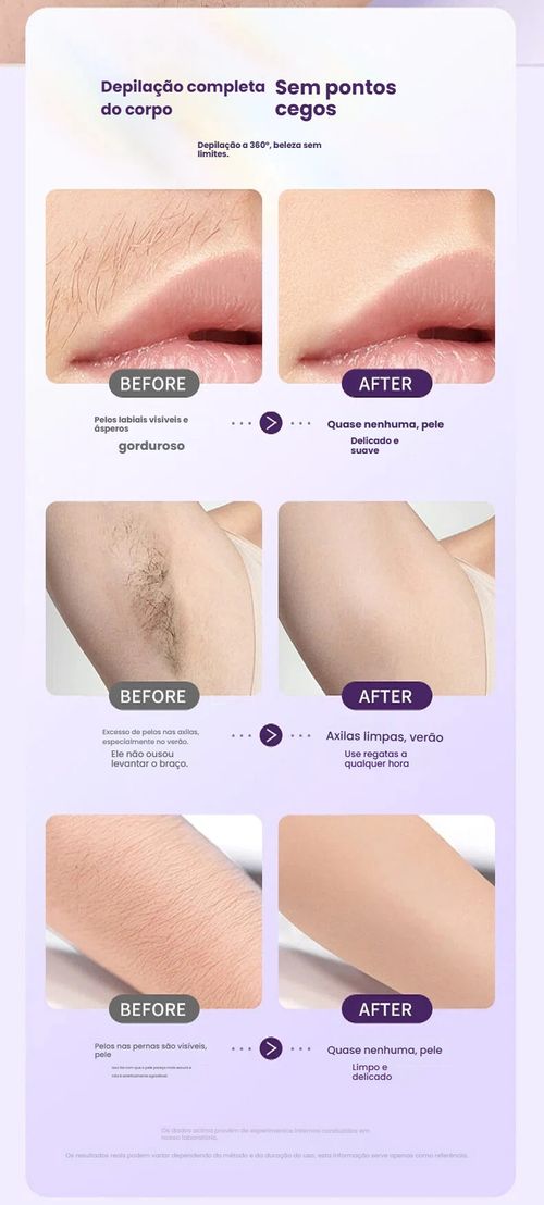 Depilador Feminino com Duas Cabeças, Cortador de Pêlos Íntimos, Navalha Elétrica, Depilador Unissex, Portátil