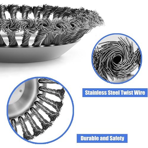 Cabeçote de corte rotativo para roçadora com fio de aço