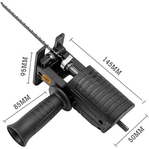 Adaptador portátil para serra recíproca de 3 polegadas para corte de madeira e metal