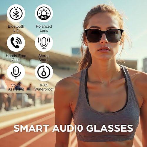 Auscultadores e óculos inteligentes com inteligência artificial via Bluetooth 2026