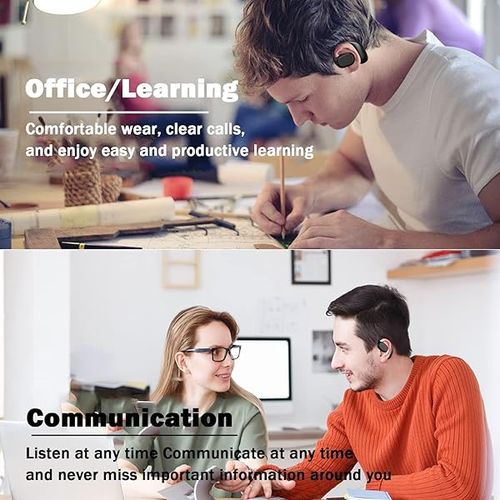 🔥 Auriculares Bluetooth com condução óssea e aérea de 2026