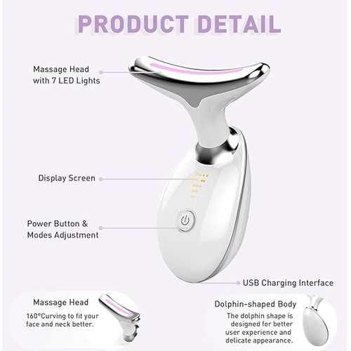 Massajador para pescoço e rosto