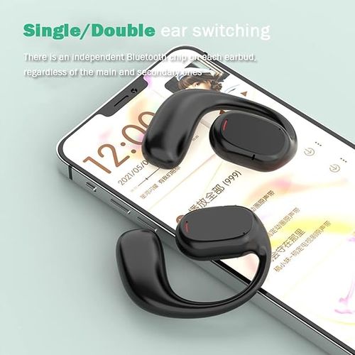 🔥 Auriculares Bluetooth com condução óssea e aérea de 2026