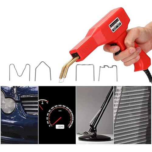 Máquina de reparação de plástico, pistola de pregos quentes para soldadura