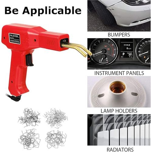 Máquina de reparação de plástico, pistola de pregos quentes para soldadura
