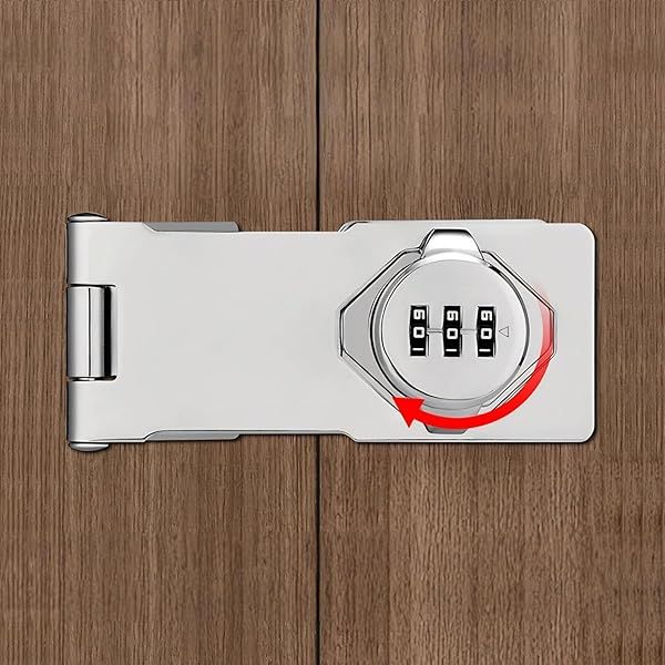 Fechadura de combinação sem furos