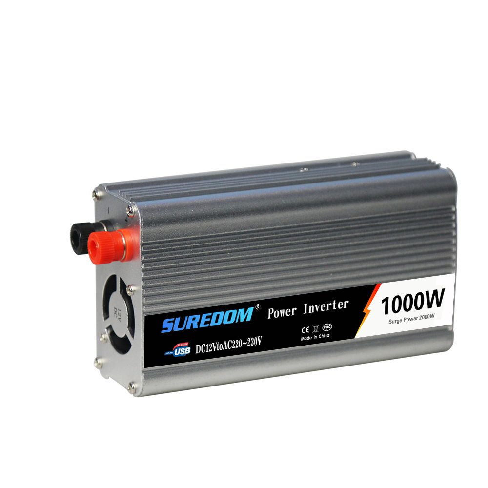 Inversor 1000W 12V para 220V com Porta USB – Para Carro
