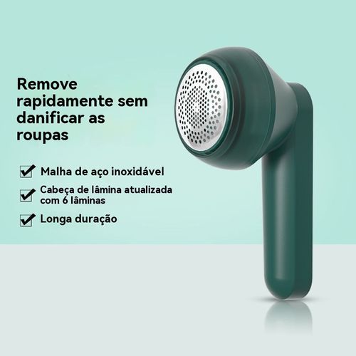 Removedor de Bolinhas de Lã Recarregável, Aparador de Pelos para Tricô, Aparador de Bolinhas