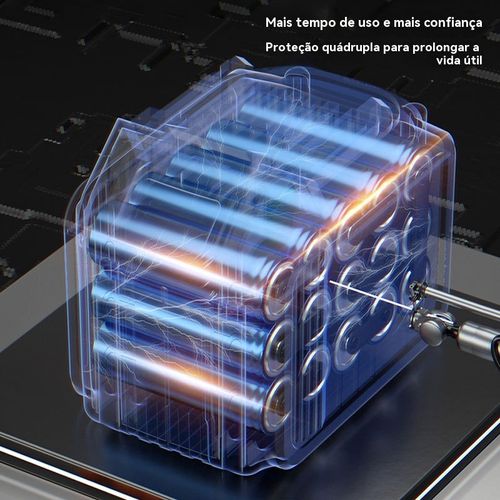 Serra Elétrica de 6 Polegadas, Multifuncional para Uso Residencial, Pequena Serra Portátil, Serra de Corrente Elétrica Recarregável com Bateria de Lítio para Desbaste de Árvores