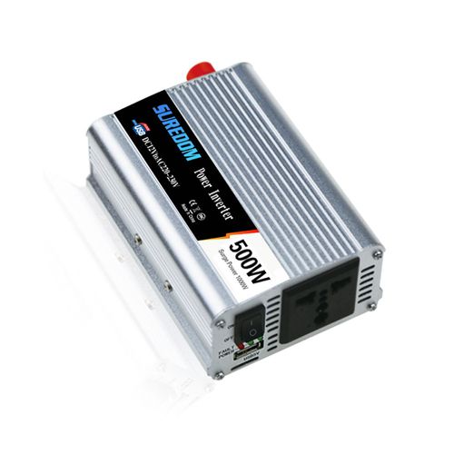 Inversor de 500W, Inversor Veicular, Inversor de Fonte de Alimentação Veicular 12,24V para 110,220V com USB