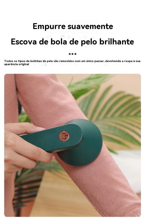 Removedor de Bolinhas de Lã Recarregável, Aparador de Pelos para Tricô, Aparador de Bolinhas