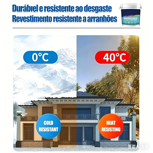 Reparação de Paredes Exteriores e Telhados | Pintura Impermeabilizante para Casas de Banho