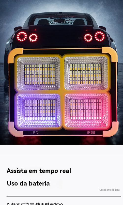 Lâmpada Solar, Lanterna de Mão Recarregável, Projetor Portátil, Lâmpada para Feira Livre ao Ar Livre, Lanterna Multifuncional para Acampamento e Emergência