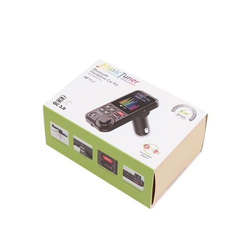 Reprodutor de MP3 para Veículo BT93, Reprodução de Pen Drive Sem Perda de Qualidade HIFI, Equalizador de Grave e Agudo, Transmissor FM Bluetooth para Veículo com Função de Música