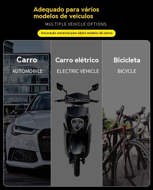 Luz Diurna de Grade para Veículo, Luz Diurna LED Eólica Universal, Luz de Ventilador, Luz Auxiliar da Frente do Veículo, Luz de Decoração Colorida Eólica