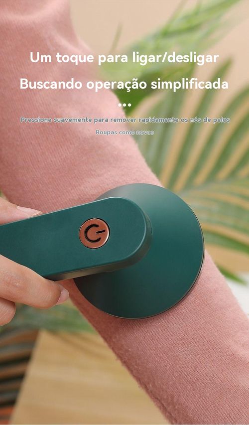 Removedor de Bolinhas de Lã Recarregável, Aparador de Pelos para Tricô, Aparador de Bolinhas