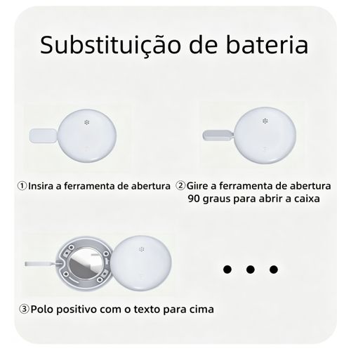 Rastreador Bluetooth anti-perda compatível com sistemas Android e iOS (Google e iPhone). Localizador global de objetos. Classificação IP66 – à prova de água.