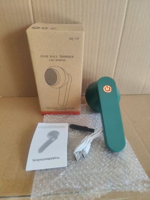 Removedor de Bolinhas de Lã Recarregável, Aparador de Pelos para Tricô, Aparador de Bolinhas