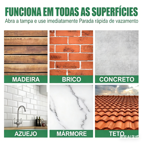 Verniz transparente impermeável – para paredes, casas de banho, fissuras. Nano tecnologia, sem quebrar nada.