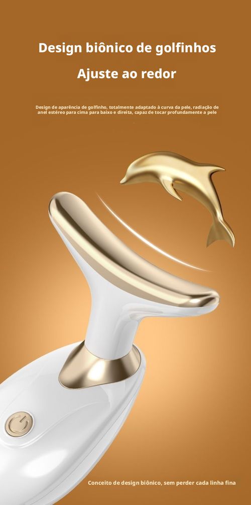 Aparelho de Beleza de Imersão com Vibração Facial Mini Nova Linha, Dispositivo Pequeno para Reduzir Rugas de Pescoço, Aparelho de Massagem Facial Elétrico para Comércio Transfronteiriço