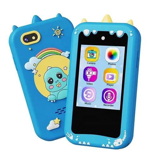 Private Model Children's Dual Camera Video IPS Touch Unicorn Toy Phone