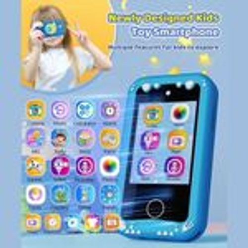 Private Model Children's Dual Camera Video IPS Touch Unicorn Toy Phone