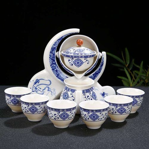 Shop Now or Never! Clearance Ends Soon.Popular Ceramic Tea Set Easy-brewing Chinese Kongfu Tea Set With Tea Pot and Teacups