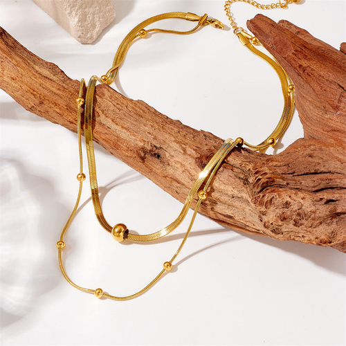 Stylish ring necklace