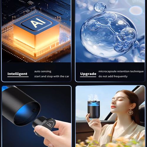 Shop Now or Never! Clearance Ends Soon.Intelligent Automatic Car Perfume Haisan Cloud Aroma Machine Aroma Therapy Diffuser Car Diffuser air Freshener Car Air Purifier