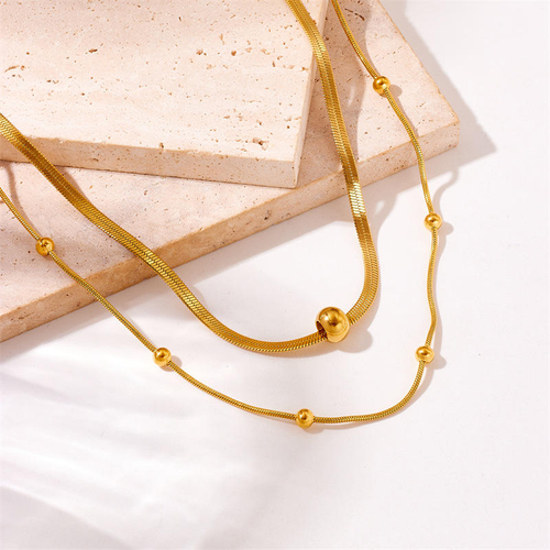 Stylish ring necklace