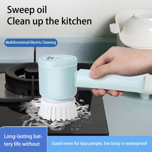 Multi-function electric cleaning brush Various brush heads