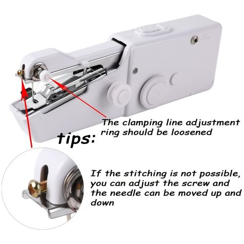 Handheld Portable Sewing Machine Handheld Stitch 101 Mini Electric Sewing Machine Sewing Machine 340G