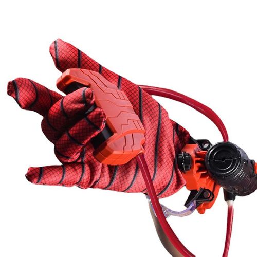 Spider-Man Wrist Launcher Pressing Continuous Water Gun Children's Wearable Water Gun Water Play Toys