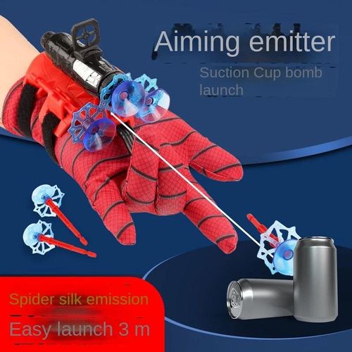 Spider-Man Web Shooting Launcher Toys Kids Wrist Launcher