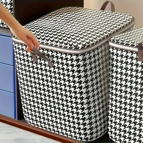 Large Capacity Clothes and Comforter Packing Bags Foldable Dust Boxes On Sale Home Delivery