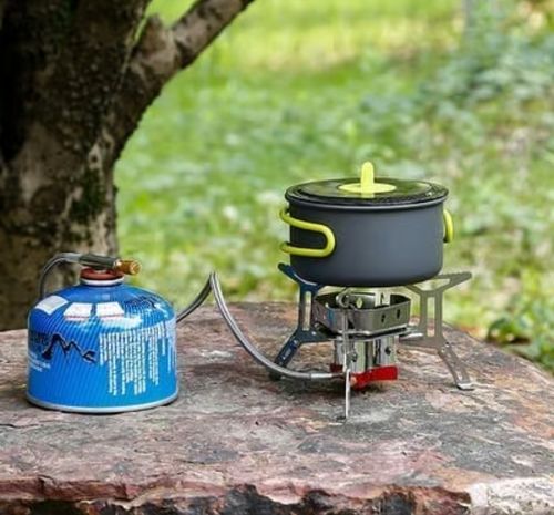 🔥Camping Outdoor Windproof Gas Burner