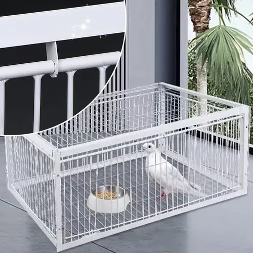 AutoTrap Bird Cage - Entry Only, No Exit, With Base🎄🔥⏰✨🚀50% time limit🚀 Ghana cash on delivery⏰ 29 sales