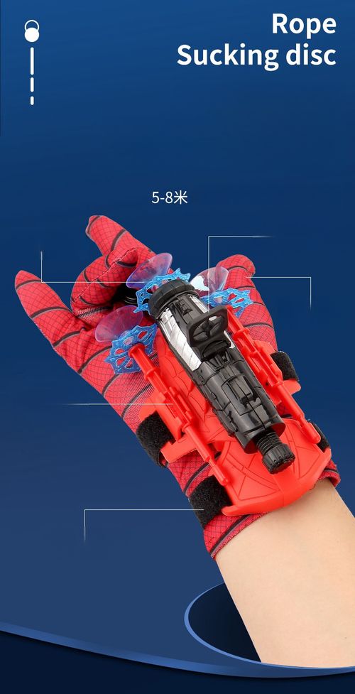 Spider-Man Web Shooting Launcher Toys Kids Wrist Launcher