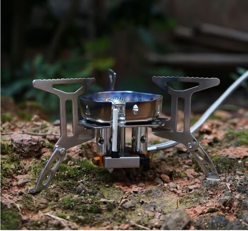 🔥Camping Outdoor Windproof Gas Burner