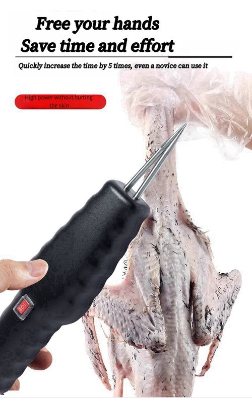 New handheld electric poultry plucking machine chicken duck goose short hair dehairing machine poultry plucking machine