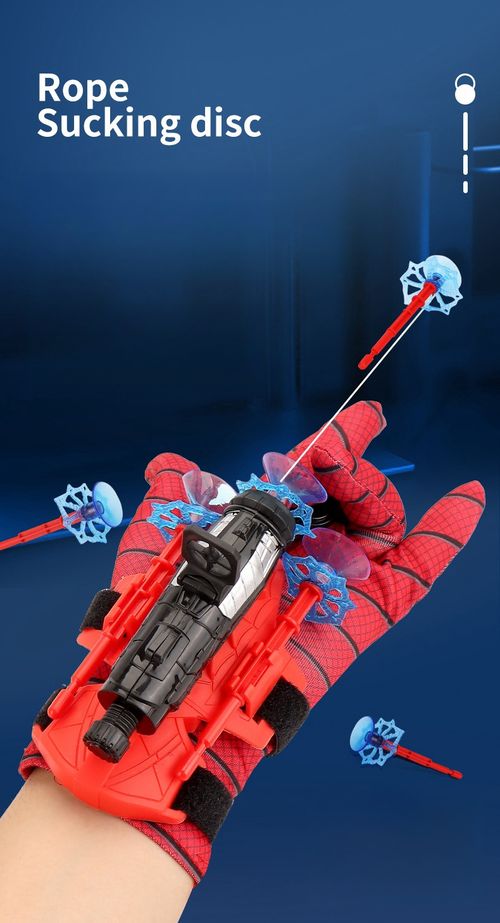 Spider-Man Web Shooting Launcher Toys Kids Wrist Launcher